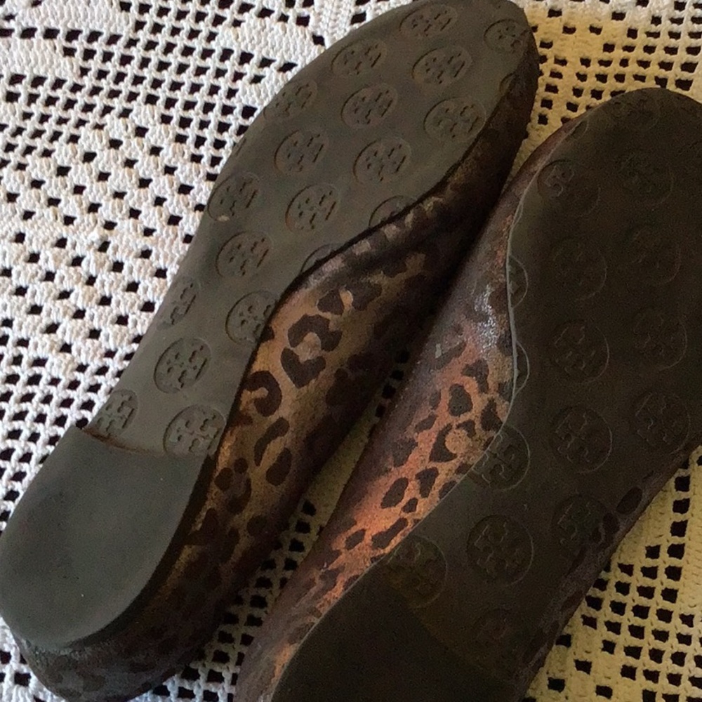 Tory Burch Brown Ballet Flats - Picture 5 of 6